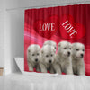 Central Asian Shepherd Dog Print Shower Curtain-Free Shipping