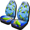 Monk Parakeet (Quaker) Parrot Print Car Seat Covers-Free Shipping