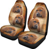 Redbone Coonhound Print Car Seat Covers-Free Shipping