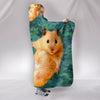 Golden Hamster Print Hooded Blanket-Free Shipping