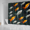 Molly Fish (Poecilia Sphenops) Print Shower Curtains-Free Shipping