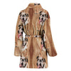 Amazing Bulldog Print Women's Bath Robe-Free Shipping