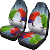 Eclectus Parrot Print Car Seat Covers- Free Shipping