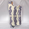 Floral Patterns Print Hooded Blanket-Free Shipping