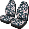 Border Collie In Lots Print Car Seat Covers-Free Shipping