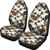 Pug Patterns Print Car Seat Covers-Free Shipping