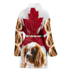 Cavalier King Charles Spaniel Women's Bath Robe-Free Shipping