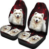 Samoyed Dog Print Car Seat Covers-Free Shipping