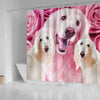 Afghan Hound Print Shower Curtains- Free Shipping