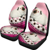 Cute Himalayan guinea pig Print Car Seat Covers-Free Shipping