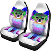 Colorful Chihuahua Dog Print Car Seat Covers-Free Shipping