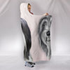 Bearded Collie Print Hooded Blanket-Free Shipping