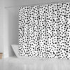 Dalmatian Dog Skin Print Shower Curtains-Free Shipping