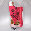 Amazing Golden Retriever Print Hooded Blanket-Free Shipping