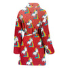 Rainbow Unicorn Patterns Print Women's Bath Robe-Free Shipping