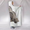 Irish Wolfhound Dog Print Hooded Blanket-Free Shipping