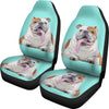 Bulldog Print Car Seat Covers- Free Shipping