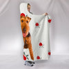 Welsh Terrier Dog Print Hooded Blanket-Free Shipping