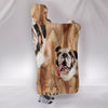 Amazing Bulldog Print Hooded Blanket-Free Shipping