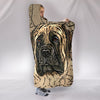 English Mastiff dog Print Hooded Blanket-Free Shipping