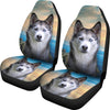 Siberian Husky Print Car Seat Covers- Free Shipping