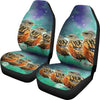 Accentor Bird Art Print Car Seat Covers-Free Shipping