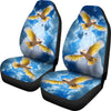 Salmon-Crested Cockatoo Print Car Seat Covers- Free Shipping