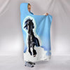 Andalusian horse Print Hooded Blanket-Free Shipping