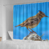 Lark Bird Print Shower Curtains-Free Shipping