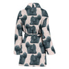 Puli Dog Pattern Print Women's Bath Robe-Free Shipping