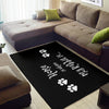 Pet Rabbit Home Area Rug