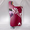 Mini Macaw Parrot Print Hooded Blanket-Free Shipping