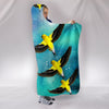 American GoldFinch Bird Print Hooded Blanket-Free Shipping