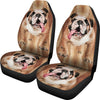 BullDog Print Car Seat Covers-Free Shipping