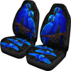 Hyacinth Macaw Parrot  Print Car Seat Covers- Free Shipping