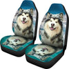 Alaskan Malamute Print Car Seat Covers- Free Shipping
