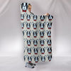 French Bulldog Pattern Print Hooded Blanket-Free Shipping