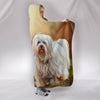 Havanese Dog Art Print Hooded Blanket-Free Shipping