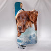 Cute Irish Setter Dog Print Hooded Blanket-Free Shipping