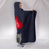 Chartreux Cat Love Print Hooded Blanket-Free Shipping