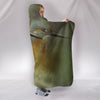 Kingfisher Bird Print Hooded Blanket-Free Shipping