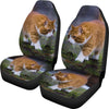 Cute Siberian Cat Print Car Seat Covers-Free Shipping