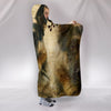 German Shepherd On Brown Print Hooded Blanket-Free Shipping