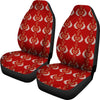 Fish Patterns On Red Print Car Seat Covers-Free Shipping