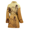 Arabian horse Print Women's Bath Robe-Free Shipping