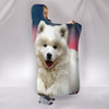 Samoyed Dog Print Hooded Blanket-Free Shipping