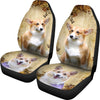 Pembroke Welsh Corgi Print Car Seat Covers-Free Shipping