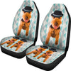 Cute Welsh Terrier Print Car Seat Covers-Free Shipping