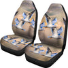 Gulls or Seagulls Bird Flying Print Car Seat Covers-Free Shipping