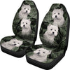 Cute West Highland White Terrier Print Car Seat Covers- Free Shipping